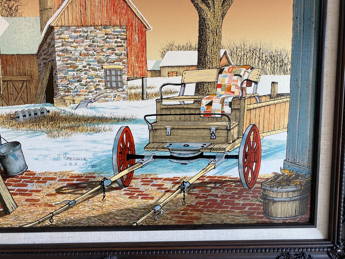 1985 H. Hargrove 20x24 AP 13/20 