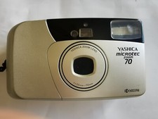 Vintage Yashica Microtec Zoom 70 35mm Point Shoot Film Camera 35-70mm Zoom