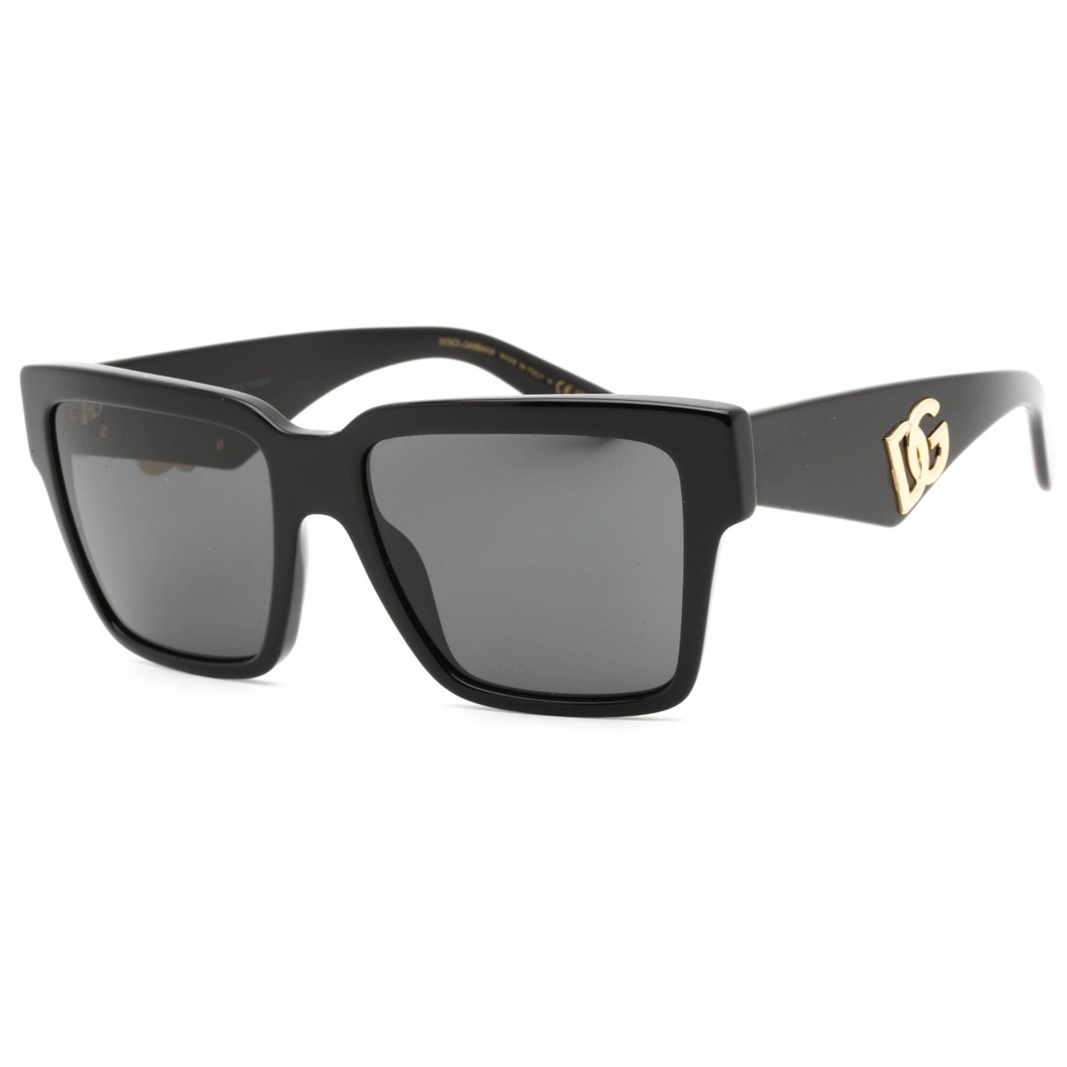 Dolce & Gabbana Women's Sunglasses Black Plastic Square