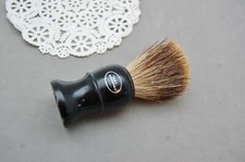 The Art of Shaving Brush New York Genuine Badger Bristle Black Plastic Handle
