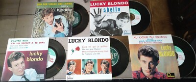 LUCKY BLONDO KONVOLUT 5 CD AUS SAMMLUNG 45 TOUREN EP AUS SAMMLUNG