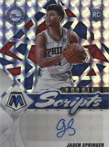 2021 Mosaic #270 Jaden Springer Orange Rookie | eBay