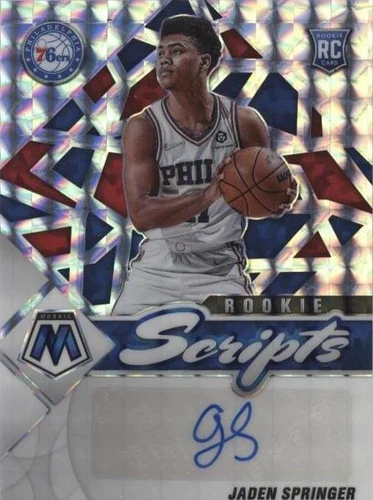2021-22 Panini Mosaic - Jaden Springer #RS-JSP