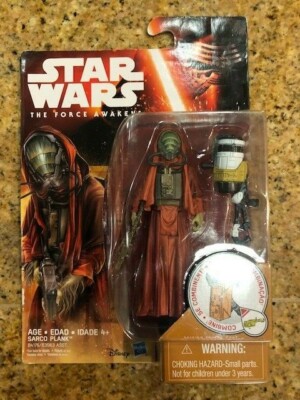 Star Wars The Force Awakens - Tavola di Sarco per Missione desertica, 7,75 cm
