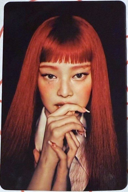 Jennie BLACKPINK Ruby Japan Limited Official Photocard Photo