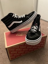 Size 8 - VANS Sk8-Hi Black - SK8 HI