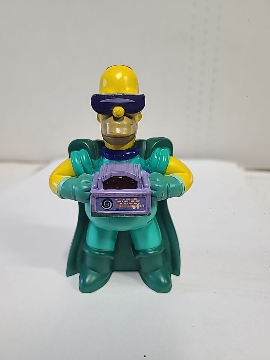 2011 Super Homer Simpsons Treehouse Horror Figure Toy Burger 2011 Super Homer Simpsons Treehouse Horror Figure Toy Burger