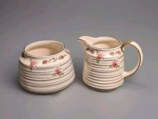 Vintage Granny Core Sadler Teapot Cream & Sugar Set See Pictures For Condition 