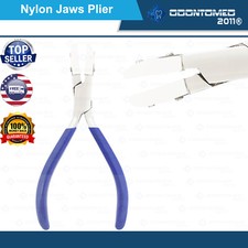 Nylon Jaw Flat Nose Jewelers Pliers 5.5" wire working PL-02