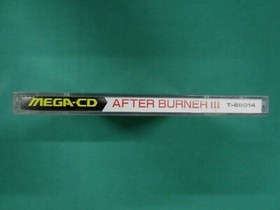 Mega CD -- After Burner 3 -- spine & postcard. Sega Genesis. JAPAN GAME. 12854