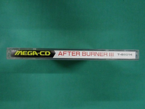 Mega CD -- After Burner 3 -- spine & postcard. Sega Genesis. JAPAN GAME. 12854 - Picture 10 of 11