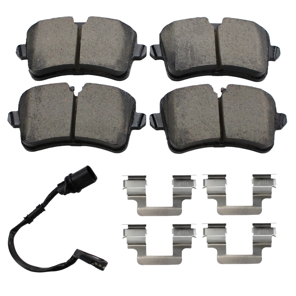 Pastillas de freno de disco traseras Akebono para Audi A6 A7 Quattro RS5 RS7 S6 S7 Porsche Macan Foto 4 de 4