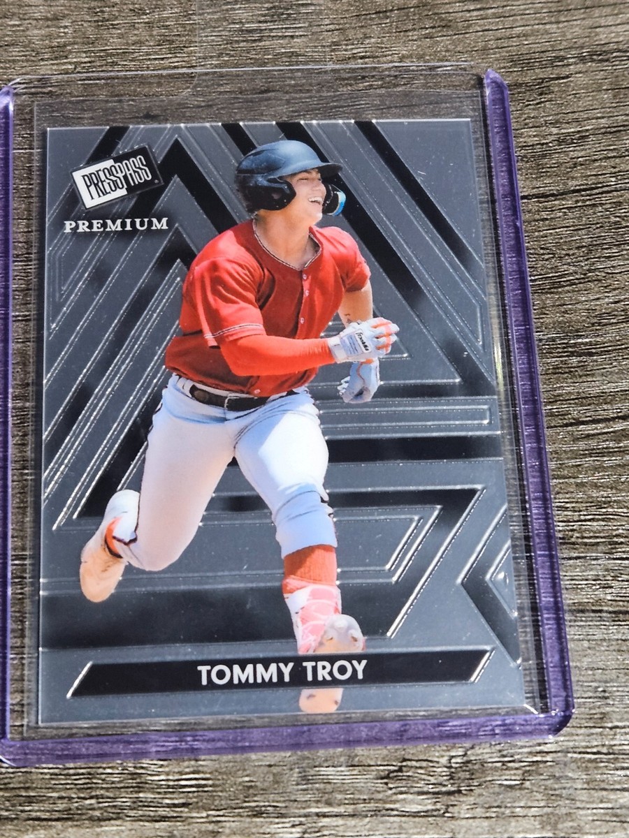 2024 LEAF PRESS PASS PREMIUM BASEBALL TOMMY TROY BASE #47 | eBay