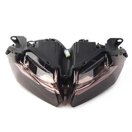 Brown Front Headlight Assembly Headlamp For Kawasaki Ninja400 2018-2023 - Foto 6 di 8