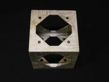 12" ALUMINUM BOX TRUSS CORNER BLOCK 6 - WAY. Tomcat compatible USA Made.