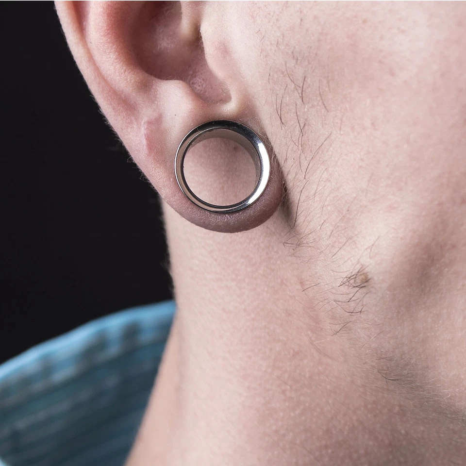 BodyJ4You 36PC Gauges Kit Ear Stretching 14G-00G Tunnels Tapers Piercing Set - Image 4 of 4