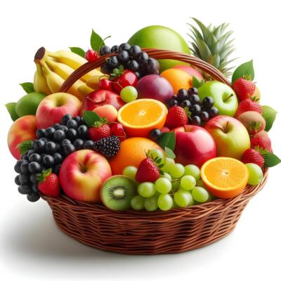 A Gift with fresh delicious Fruits by RawJoy Farms.