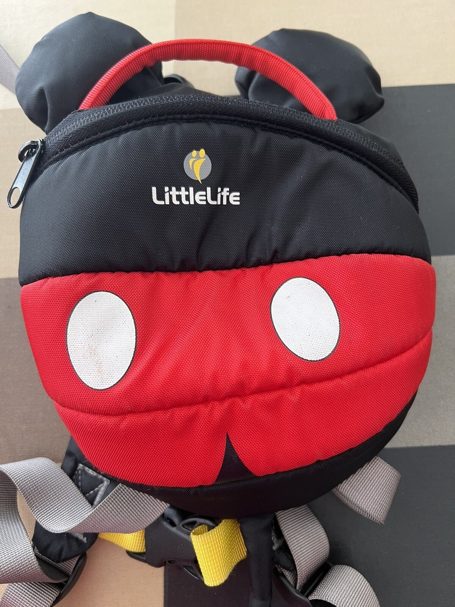 LittleLife Little Life Mickey Mouse Backpack With Reins Parent Handle