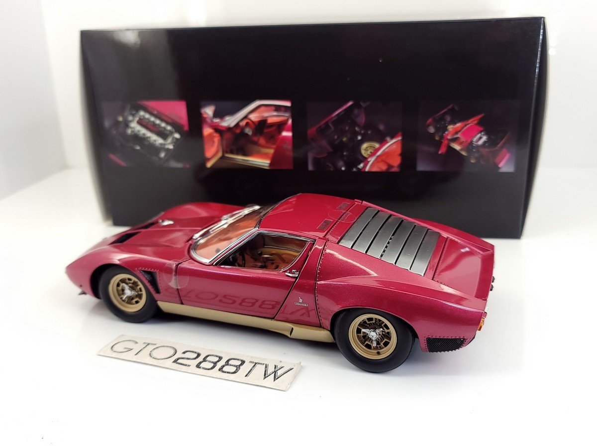 Kyosho 1:18 scale Lamborghini Miura Jota SVJ 1971 Chassis Kyosho 1:18 scale Lamborghini Miura Jota SVJ 1971 Chassis