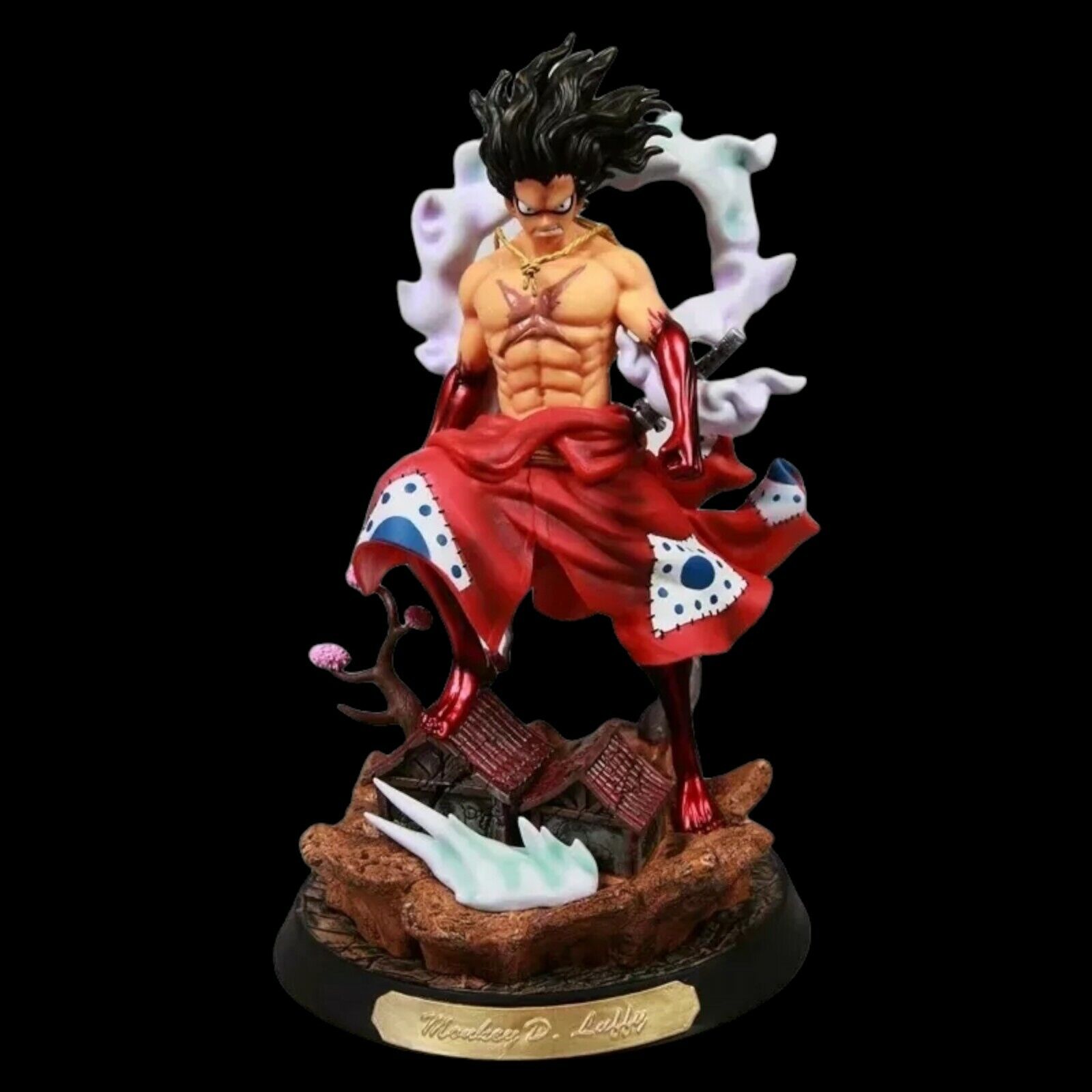 One Piece Luffy Gear Fourth - Snake Man 1/6 scale plandetransformacion ...