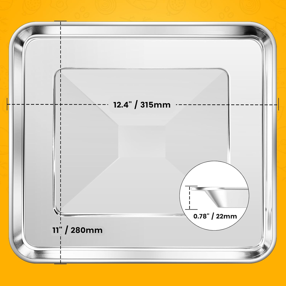 Cuisinart TOA-60 TOA-65 TOA-70 Air Fryer Replacement Tray Cuisinart TOA-60 TOA-65 TOA-70 Air Fryer Replacement Tray