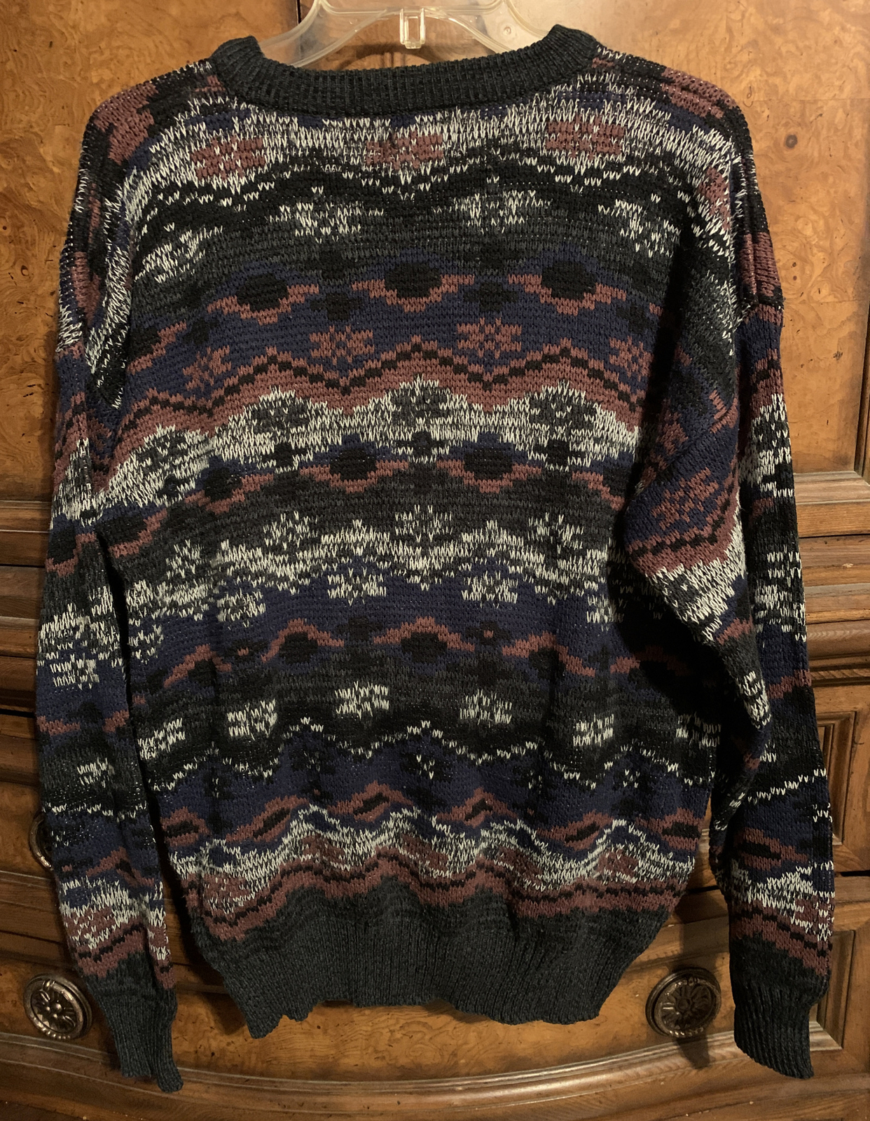 Vintage Dad Sweater Grandpa Knit 