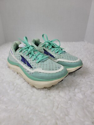 Altra Paradigm 1.5 Women's Running Sneaker Size 8.5 Green Mesh Low Top Shoes 