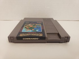 Commando Nintendo Entertainment System NES, 1989, Tested, Clean