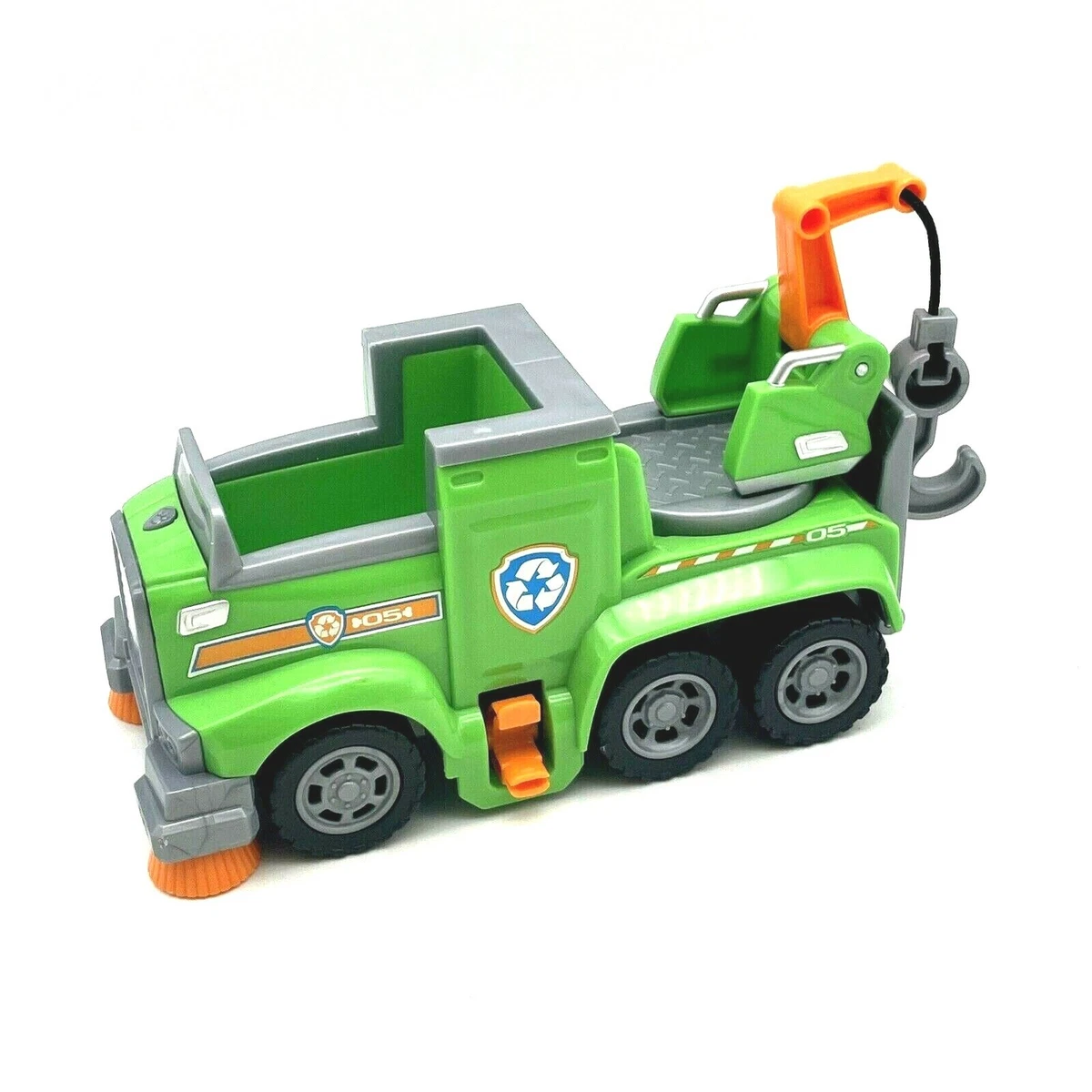 Paw Patrol Rocky Ultimate Rescue Recycling Vehicle Tow Truck Street Sweeper