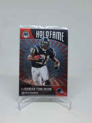 2021 Panini Mosaic Holo Fame LaDainian Tomlinson #13 San Diego Chargers C9E