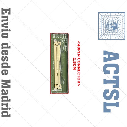 MATTE LTN133AT20-L04 LCD Display Dalle Ecran 13.3" HD 1366x768 LED 40pin mjd  - Imagen 12 de 12