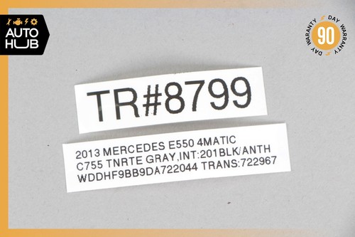 10-13 Mercedes W212 E550 E350 E63 AMG Rear Left Driver Exterior Door Handle OEM - Picture 12 of 12