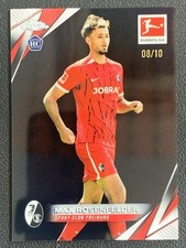 Max Rosenfelder 2024-25 Topps Chrome Bundesliga Black Refractor RC /10 #36