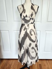 Tommy Hilfiger Women's Grey and White Dress size 2 NWT