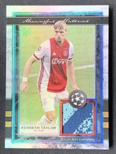 Kenneth Taylor 2020-21 Topps Museum UCL Meaningful Material Relic /75 #MMR-KT
