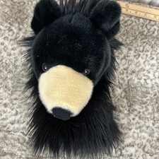 Daphne Black Bear Wildlife Golf Driver Headcover. Fits Up To 460cc Drivers