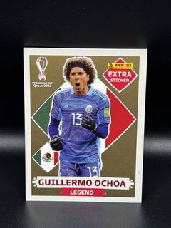 PANINI Extra Sticker Qatar 2022 #D09 GUILLERMO OCHOA Mexico LEGEND GOLD