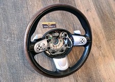 2007-2016 Mini Cooper R55 R56 R57 R60 Woodleather Steering Wheel With Controls