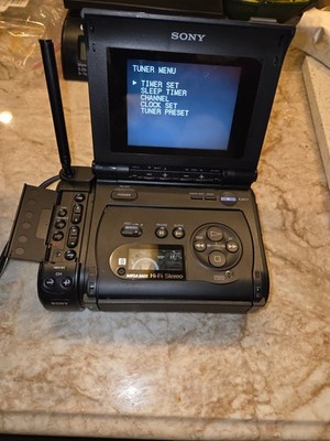 Sony Video 8 Walkman GV-S50 Hi-Fi Stereo Recorder Monitor