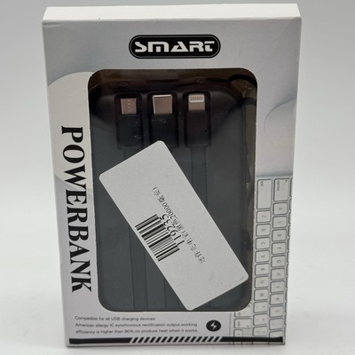 Smart Power Bank Backup 4 USB Fast Charge Wireless Portable External Battery New