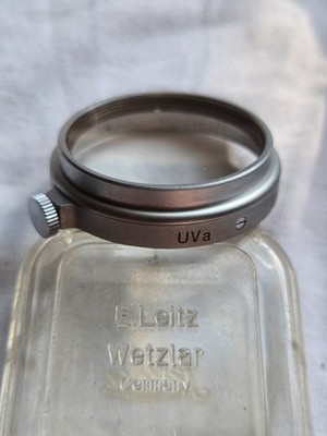 Original Leica A36 UVa Filter E. Leitz GMBH Wetzlar Chrome