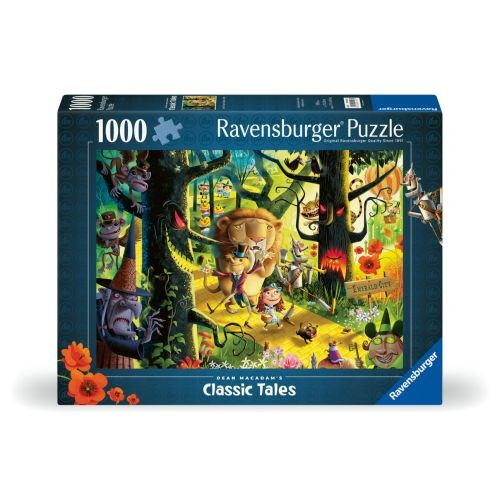 Ravensburger RVB12000513 Puzzle da 1000 Pezzi - Il Mago di Oz