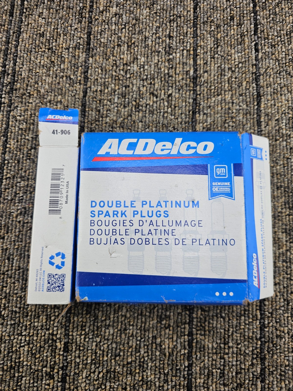 QTY 4 ACDelco 41-906: Platinum Spark Plugs Fits LT1 Corvette Camaro Caprice