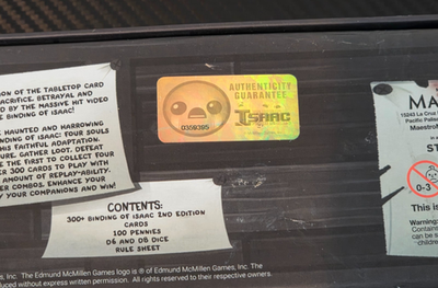 The Binding of Isaac Four Souls Card Game Second Edition Base Game Complete | eBay The Binding of Isaac Four Souls Card Game Second Edition Base Game Complete | eBay