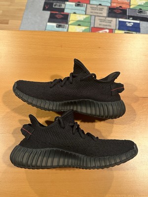 Size 5 - adidas Yeezy Boost 350 V2 Bred Black Red CP9652 Sneaker
