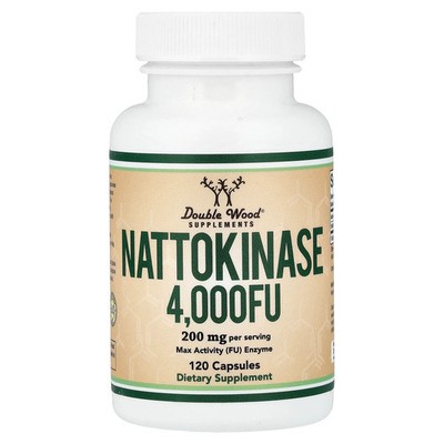 Nattokinase, 120 Capsules (100 mg (2,000 FU) per Capsule)