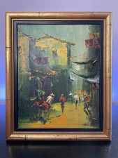 Original Oil Painting Sign 8+10