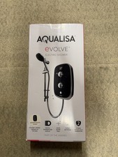 Aqualisa Evolve Black/Satin Silver 10.5kW Electric Shower New in box