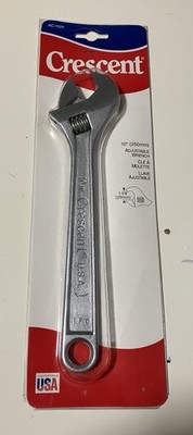 10'' Crescent Wrench 1-1/8'' Jaw Capacity, AC-110V USA MADE TOOL NEW