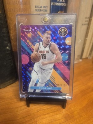 2025-26 Topps Finest - Common Nikola Jokić #60 Purple Geometric Refractor /100